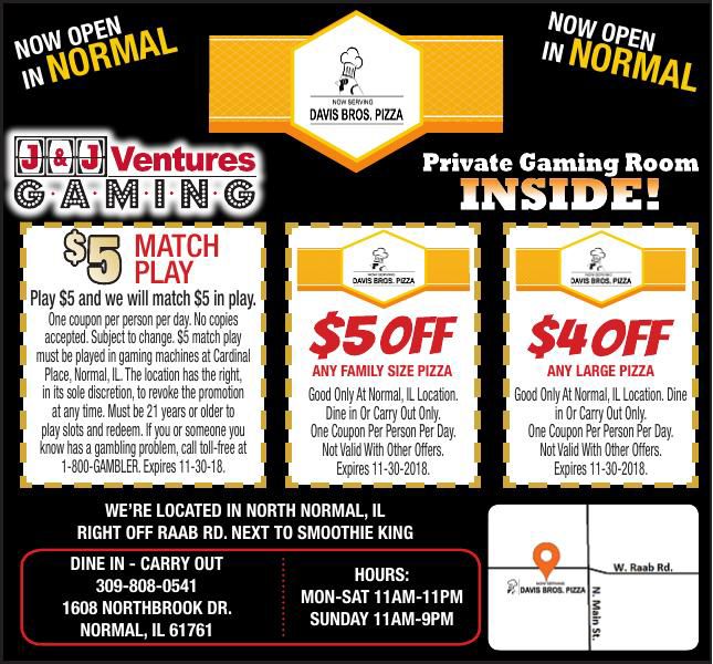 $5 Match Play - Play $5 and we will match $5 in play